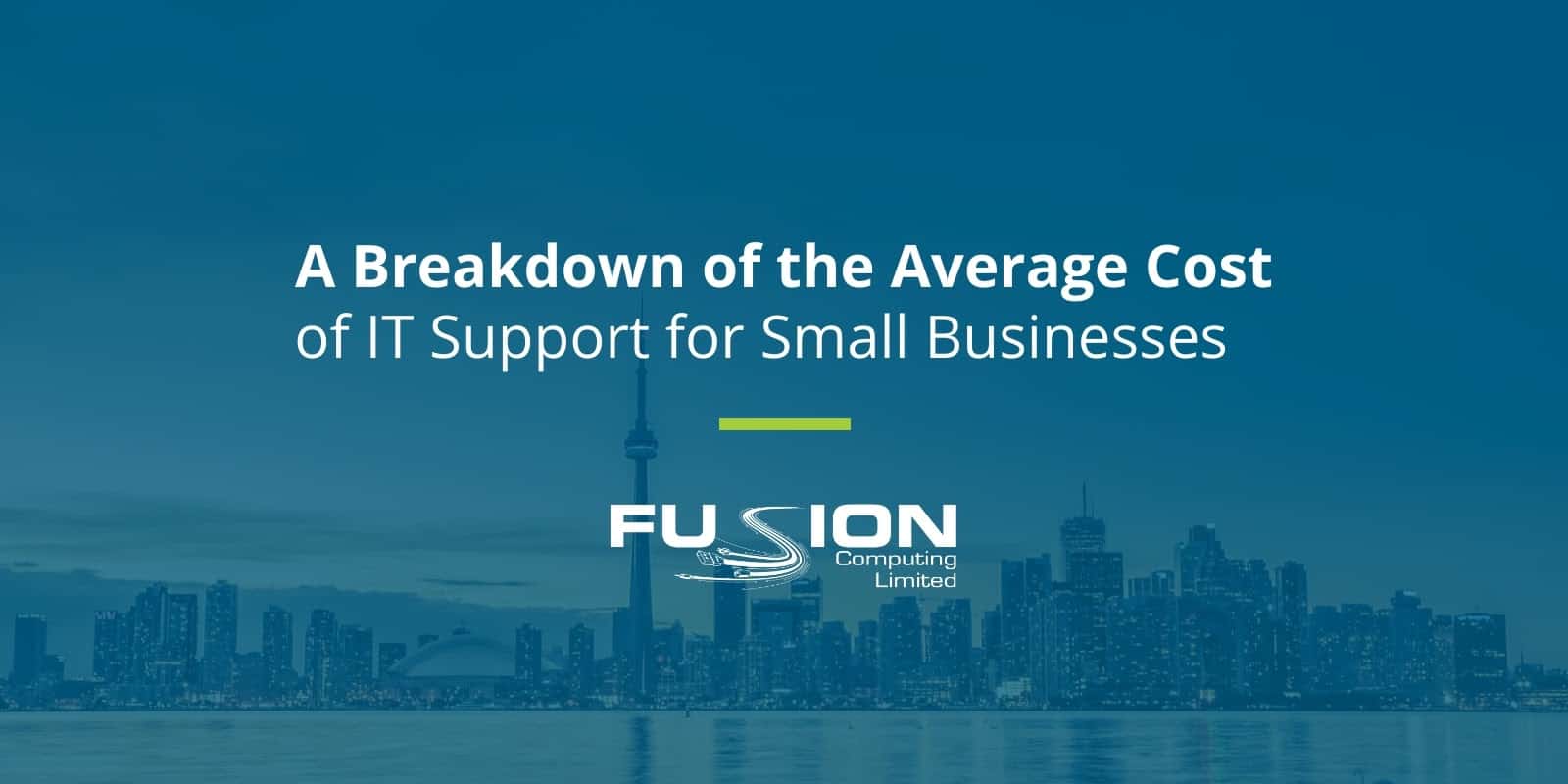 The Average Cost of IT Support for Small Business - Fusion ...