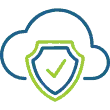 cloud security icon